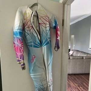 Spyder ski suit youth